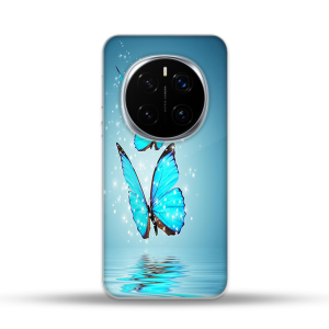 Silikonska Maskica za Honor Magic 7 Pro - Blue Butterfly