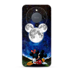 Silikonska Maskica za Honor Magic 8 Lite / X9d - Cartoon Moon