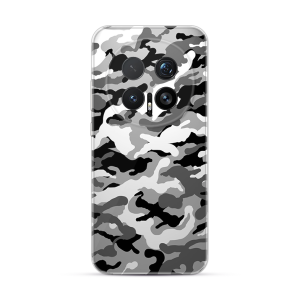 Silikonska Maskica za Honor Magic 8 Pro - Camouflage - siva