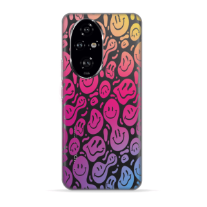 Silikonska Maskica za Honor 200 - Colorful Smiley