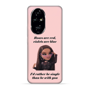 Silikonska Maskica za Honor 200 Pro - Confident Girl
