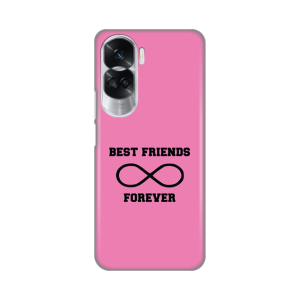 Silikonska Maskica za Honor 90 Lite - BFF Forever - roza