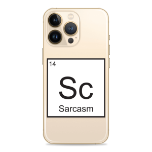 Silikonska Maskica za mobitel - "Sc - Sarcasm" - HR09