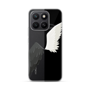 Silikonska Maskica za Honor X8c - Black & White