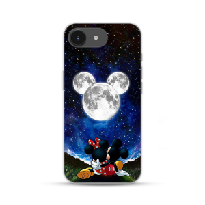 Silikonska Maskica za iPhone 16e - Cartoon Moon
