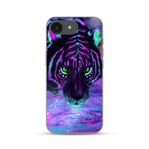 Silikonska Maskica za iPhone 16e - Neon Tiger