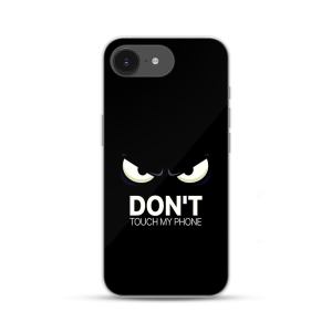 Silikonska Maskica za iPhone 16e - Don't Touch My Phone