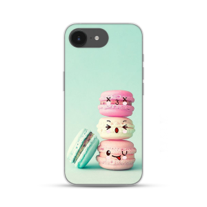 Silikonska Maskica za iPhone 16e - Happy Macarons
