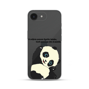 Silikonska Maskica za iPhone 16e - Panda