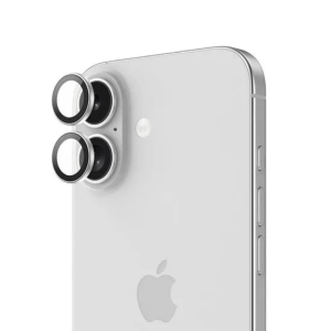 Zaštitno Staklo za Kameru za iPhone 17 sa crnim rubovima