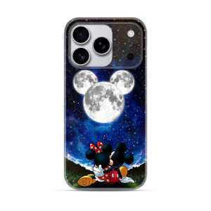 Silikonska Maskica za iPhone 17 Pro Max - Cartoon Moon