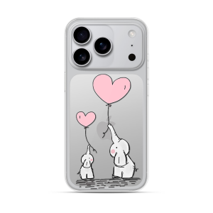 Silikonska Maskica za iPhone 17 Pro - Elephant Heart
