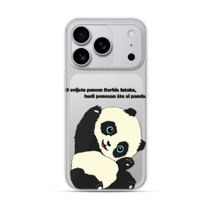 Silikonska Maskica za iPhone 17 Pro - Panda