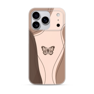 Silikonska Maskica za iPhone 17 Pro - Butterfly Line