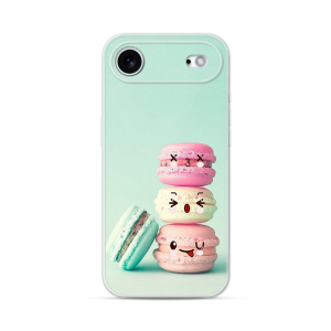 Silikonska Maskica za iPhone 17 Air - Happy Macarons