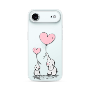 Silikonska Maskica za iPhone 17 Air - Elephant Heart