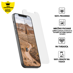 Zaštitno Staklo za ekran za iPhone 12 Pro Max (2D) - Prozirno