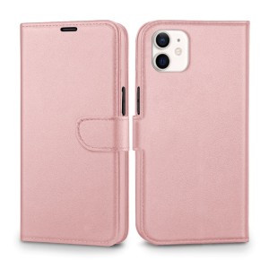 Preklopna maskica za iPhone 12 - Rose Gold