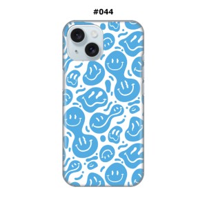 Maskica za iPhone 15 - Blue Smiley