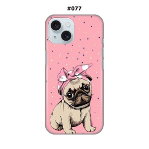 Maskica za iPhone 15 - Pug