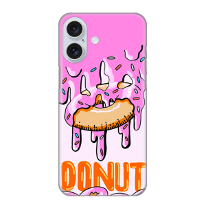 Silikonska Maskica za iPhone 16 Plus - Donut