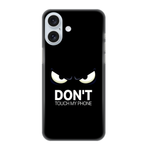 Silikonska Maskica za iPhone 16 Plus - Don't Touch My Phone