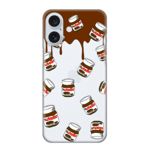 Silikonska Maskica za iPhone 16 - Nutella