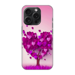 Silikonska Maskica za iPhone 16 Pro Max - Love Tree