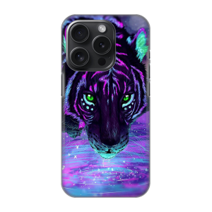 Silikonska Maskica za iPhone 16 Pro - Neon Tiger