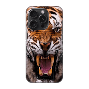 Silikonska Maskica za iPhone 16 Pro Max - Wild Tiger