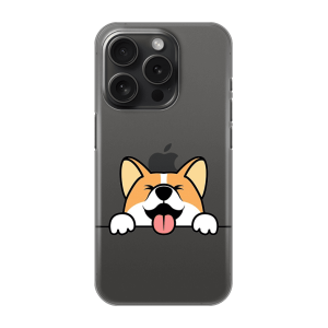 Silikonska Maskica za iPhone 16 Pro - Shiba Inu