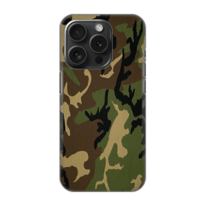 Silikonska Maskica za iPhone 16 Pro Max - Camouflage