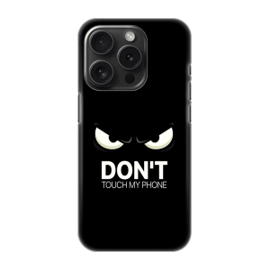 Silikonska Maskica za iPhone 16 Pro Max - Don't Touch My Phone