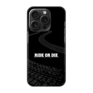 Silikonska Maskica za iPhone 16 Pro Max - Ride or Die