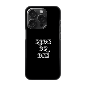 Silikonska Maskica za iPhone 16 Pro Max - Ride Or Die