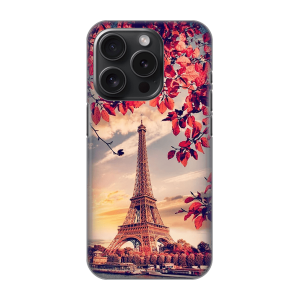 Silikonska Maskica za iPhone 16 Pro Max - City of Love