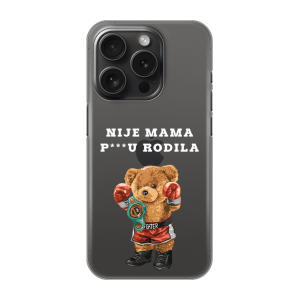 Silikonska Maskica za iPhone 16 Pro - Nije mama p***u rodila