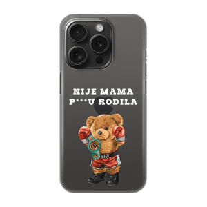 Silikonska Maskica za iPhone 16 Pro Max - Nije mama p***u rodila