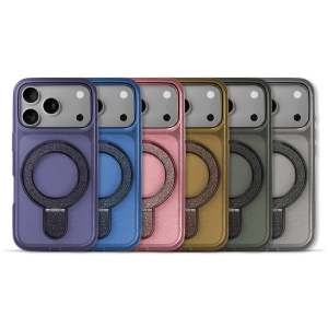 MagSafe Glitter Maskica sa držačem za iPhone 17 Pro - Više boja