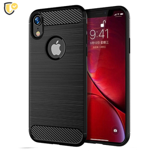 Silikonska Carbon Maskica za iPhone XR