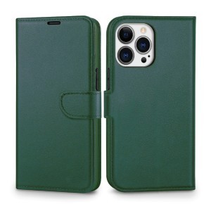 Preklopna maskica za iPhone 14 - Tamno zelena