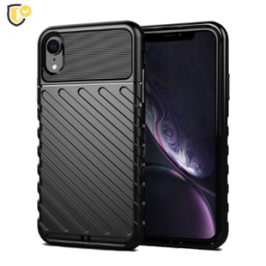 Armored Thunder Maskica za iPhone XR - Crna