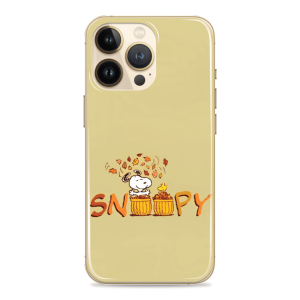 Silikonska maskica za mobitel - Snoopy jesen - jesen-20