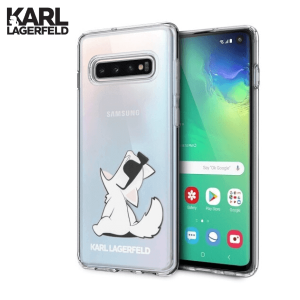 Karl Lagerfeld Choupette Fun za Galaxy S10e – Prozirna