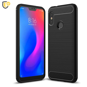 Silikonska Carbon Maskica za Mi A2 Lite / Redmi 6 Pro