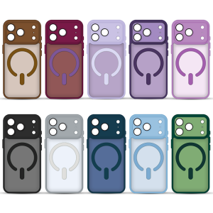 MagSafe poluprozirna maskica s obojenim rubovima za iPhone 17 Pro - Više boja