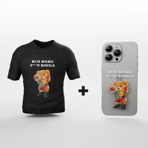 Muška Majica + Silikonska maskica za mobitel - NOV9