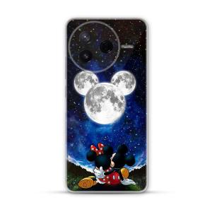 Silikonska Maskica za Poco F7 Pro - Cartoon Moon