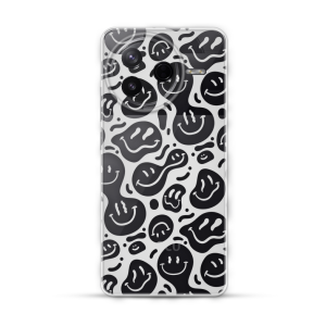 Silikonska Maskica za Poco F7 Pro - White Smiley