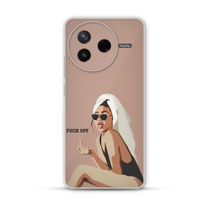 Silikonska Maskica za Poco F7 Pro - F*** off